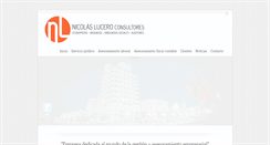 Desktop Screenshot of nicolaslucero.com